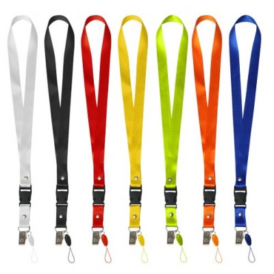 Safety Wide Strap Lanyard